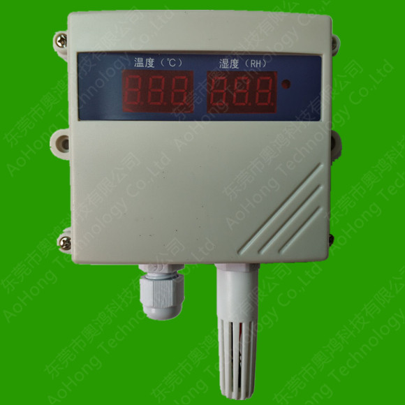 高精度数显温湿度传感器/变送器（可输出RS485或4~20mA）
