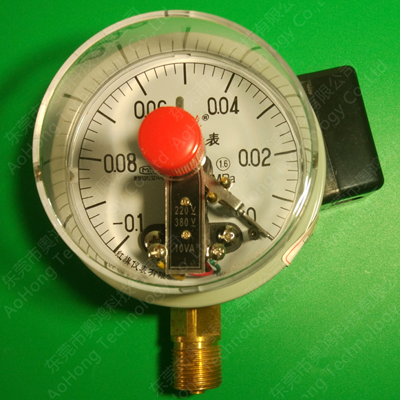 磁助式电接点指针压力仪表